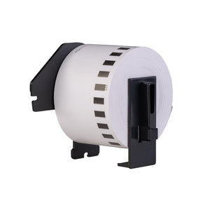 Brother DK-55224 compatible labels, 54 mm x 30,48 m, incl brother houder, niet klevend papier