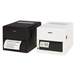 Citizen printers Citizen CL-E303 for receipts, 12 dots/mm (300 dpi), cutter, USB, RS232, Ethernet, zwart