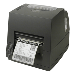 Citizen printers Citizen CL-S631II, 12 dots/mm (300 dpi), EPL, ZPL, Datamax, multi-IF (Ethernet), zwart