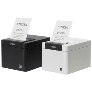 Citizen printers CT-E301, USB, 8 dots/mm (203 dpi), cutter, zwart