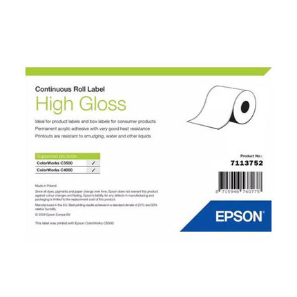Epson High Gloss Labels | 51 mm x 33 m