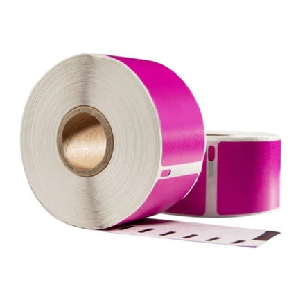 Dymo 99014 Roze compatible labels, 101 mm x 54 mm, 220 etiketten, permanent