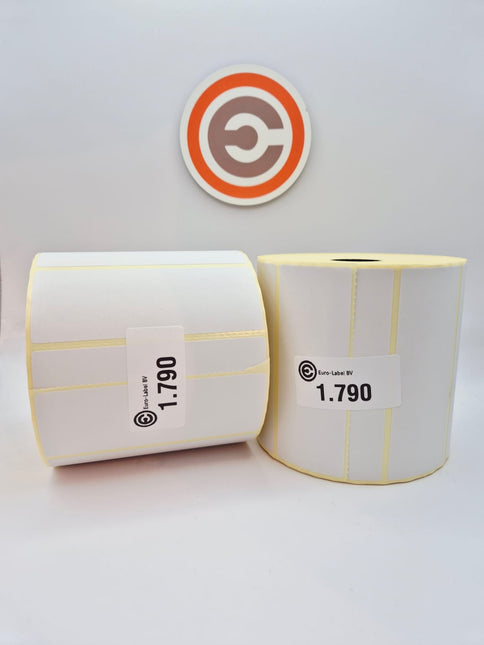 Euro-Label 102 x 38mm - Vellum Euro-Labels 1.790 per rol